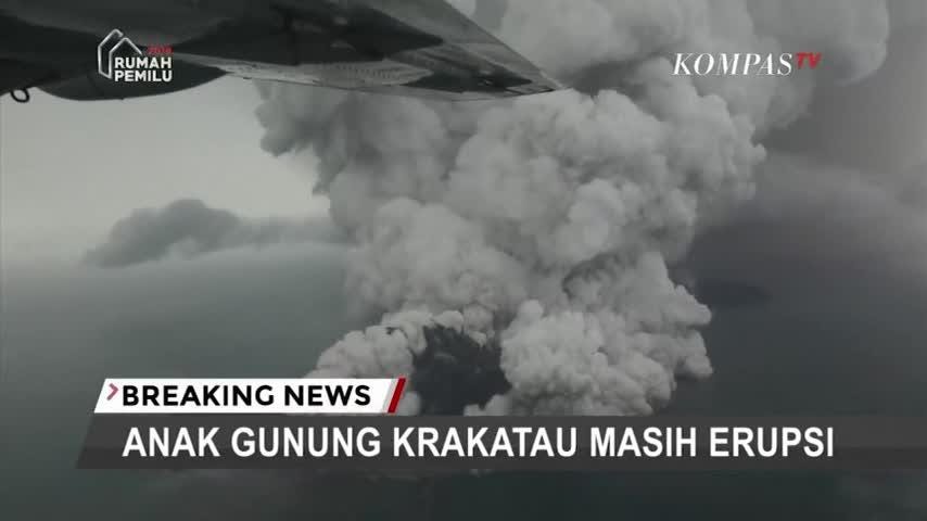 Aerial Video Of Indonesia Volcano Eruption - 