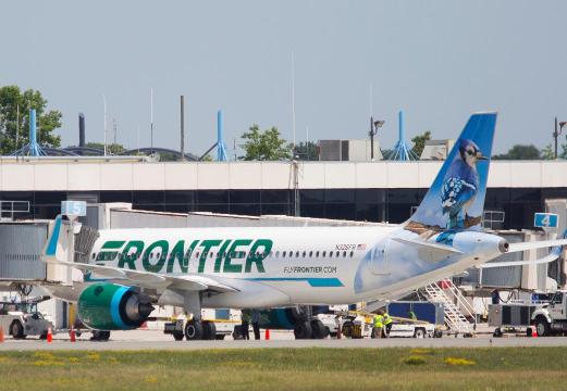 frontier airlines strollers
