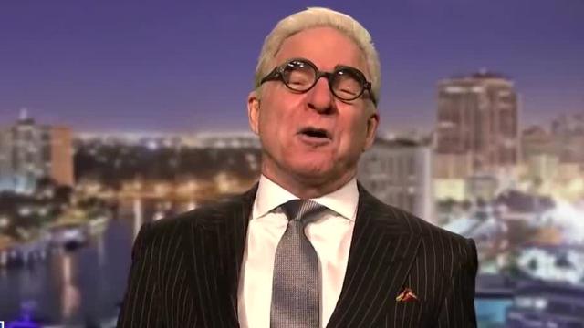 Steve Martin is a happy, lying Roger Stone on...