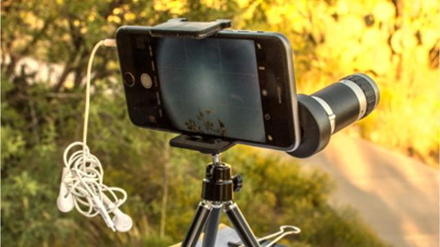 how to see the eclipse using your phone
