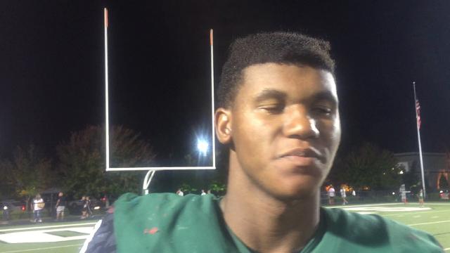 Trinity s Arak McDuffie on the win over Champagnat