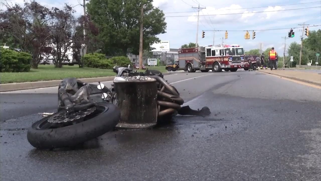 Motorcyclist killed in weekend crash