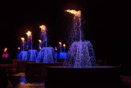 How Longwood Allows Fire To Dance On Water