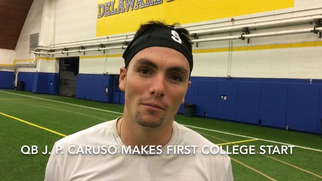 Hens QB Caruso relishes first start