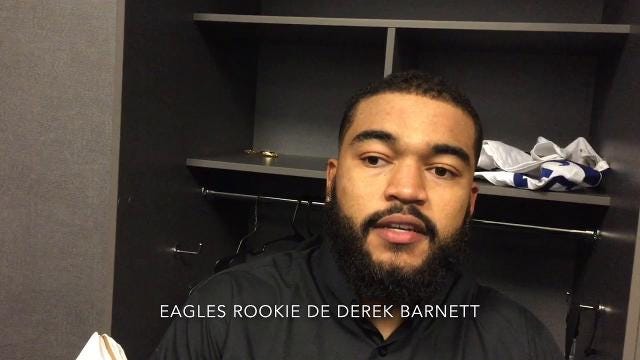 Derek Barnett: Philadelphia Eagles win Super Bowl with key fumble