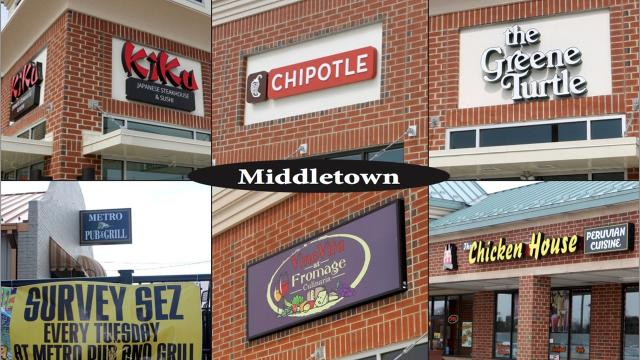 Middletown Dining Choices Whet Peoples Opinions