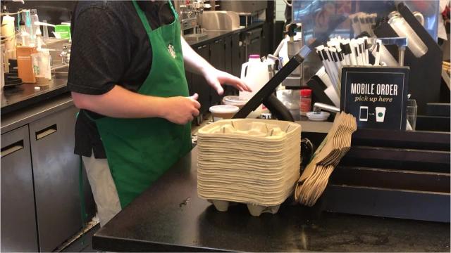 Starbucks almond protein top blended cold brew