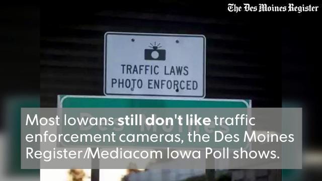 Iowa Poll: Iowans Slightly Favor Banning Traffic Cameras