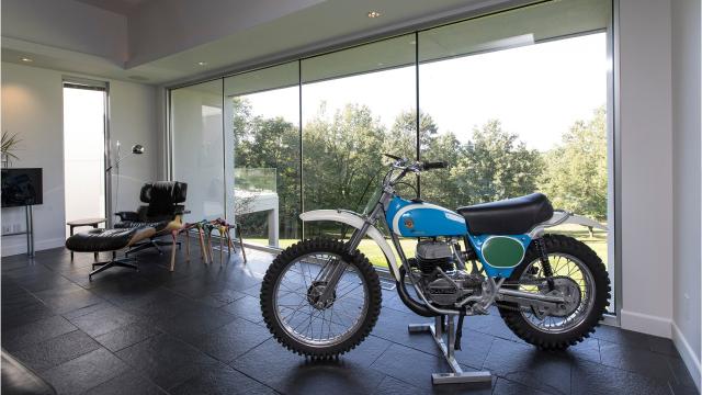 Retired motorcycle racer's home for sale in Oxford