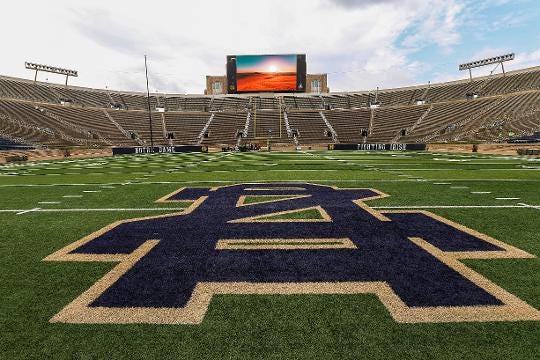 Blackhawks and Bruins to play 2019 Winter Classic at Notre Dame Stadium –  Orlando Sentinel