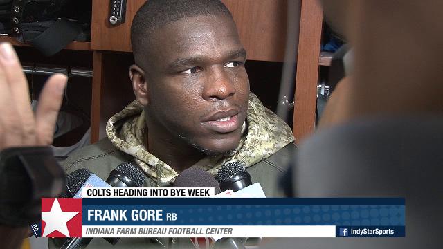 Colts locker room: They're heading into bye week
