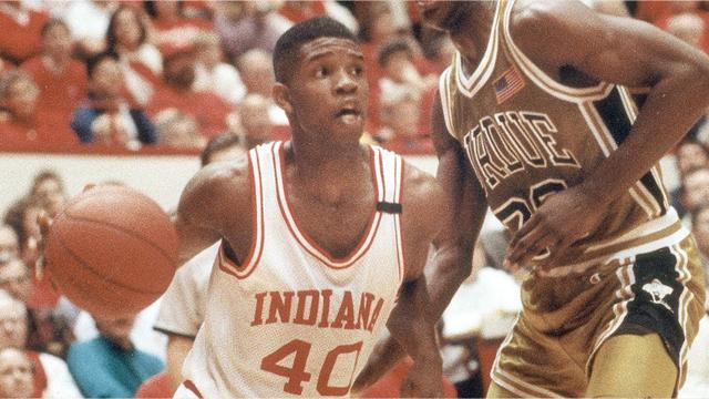 Vintage 90s Indiana Hoosiers Basketball Jersey IU 22 Damon 