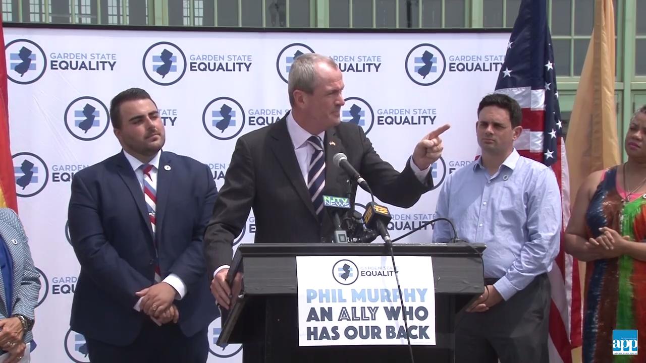 Nj S Largest Lgbt Group Backs Phil Murphy