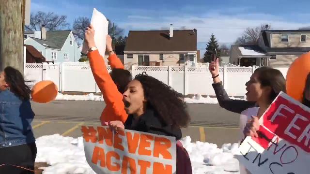 Evans high outlet school walkout