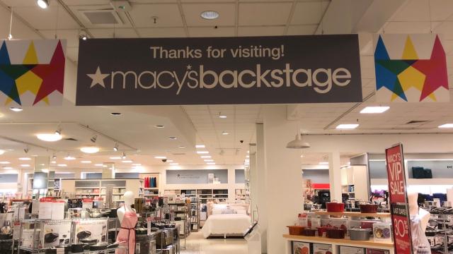 Macy&#39;s Backstage opens at the Ocean County Mall