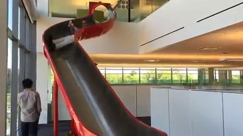 Slide? Softball? Commvault makes its HQ fun