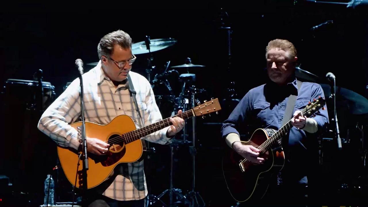 The Eagles play Nashville's Grand Ole Opry with Vince Gill