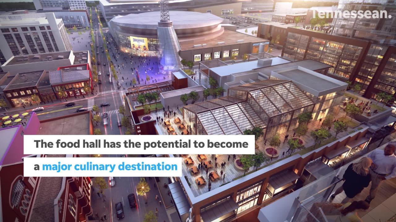 Giant food hall headed to former Nashville Convention Center site