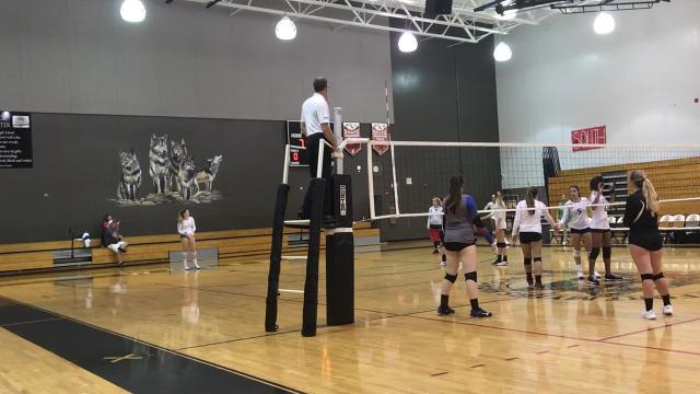Fort Myers, North, South, SFCA post opening night volleyball wins