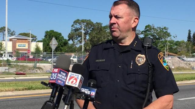 Video Titusville police discuss hoax explosive threat