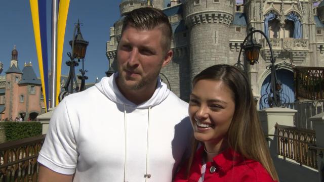 Tim Tebow Heads To Disney World With New Fiancee Demi Leigh Nel Peters