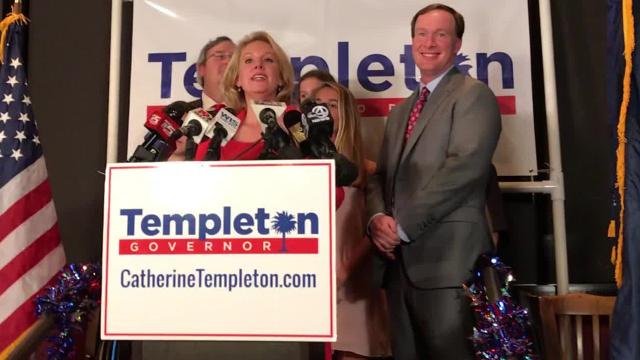 Catherine Templeton concedes defeat in the GOP primary for governor