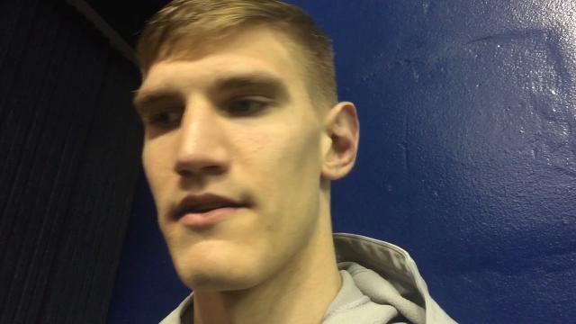 Zavier Riggins Purdue basketball checks off elusive victory at Michigan