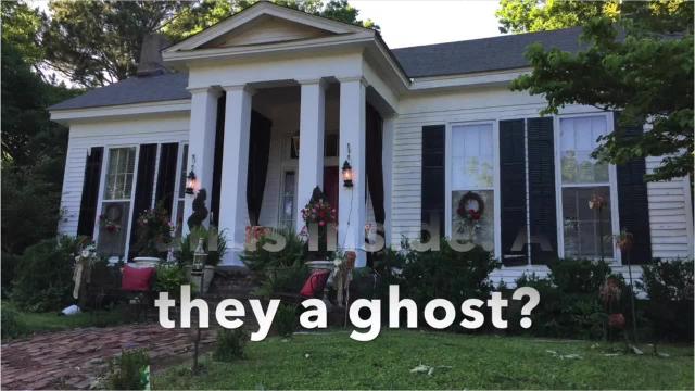 a real haunted house ghost