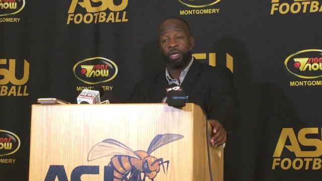 Alabama State Head Coach Brian Jenkins Prior To Prairie View Game