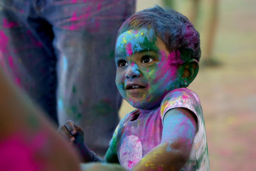 The Festival of Holi. A celebration of life and colours