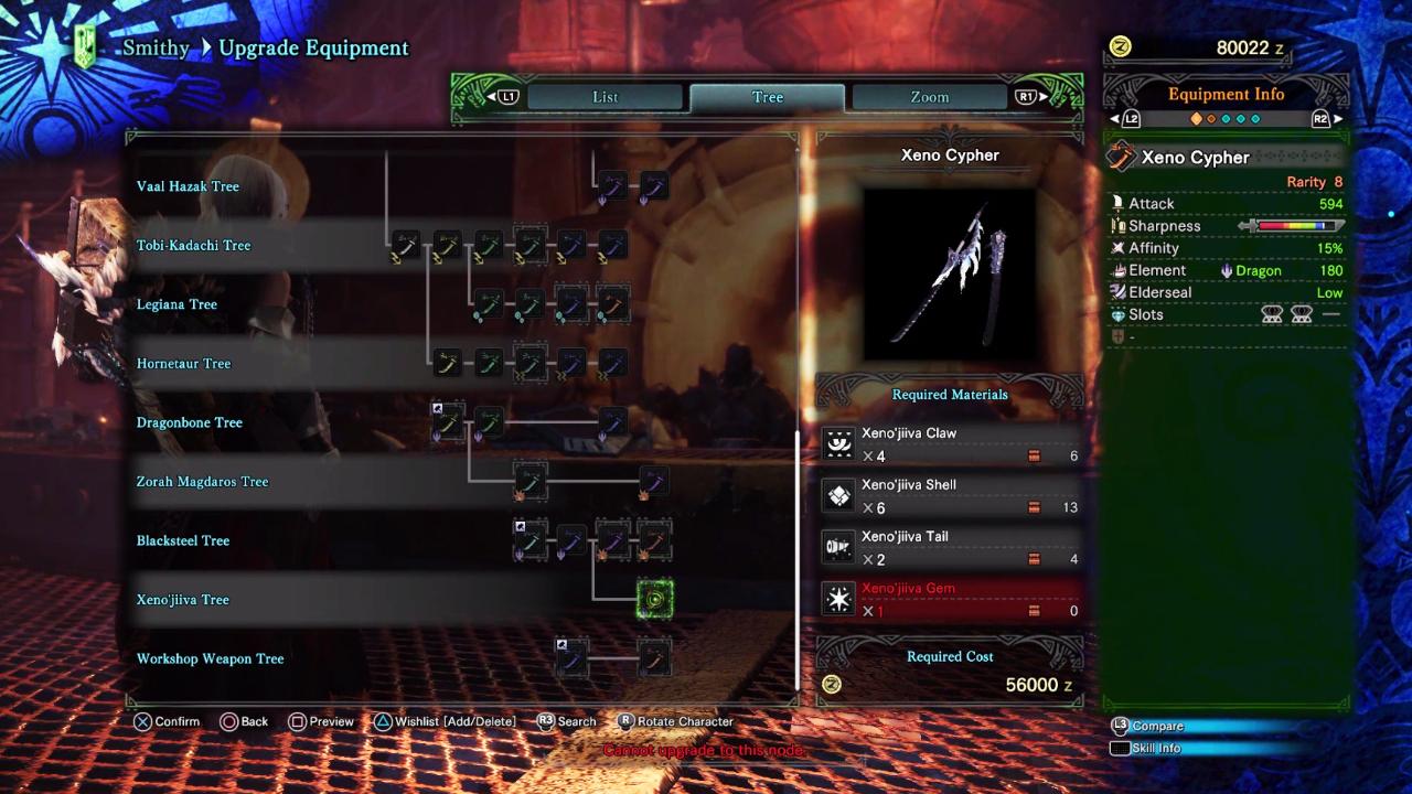 monster hunter 4 ultimate weapon tree