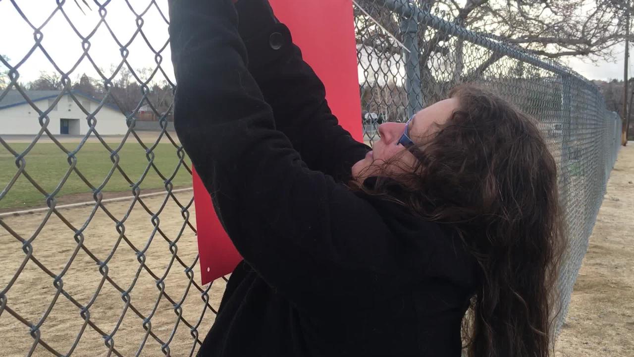 Reno mom protests against student walkout