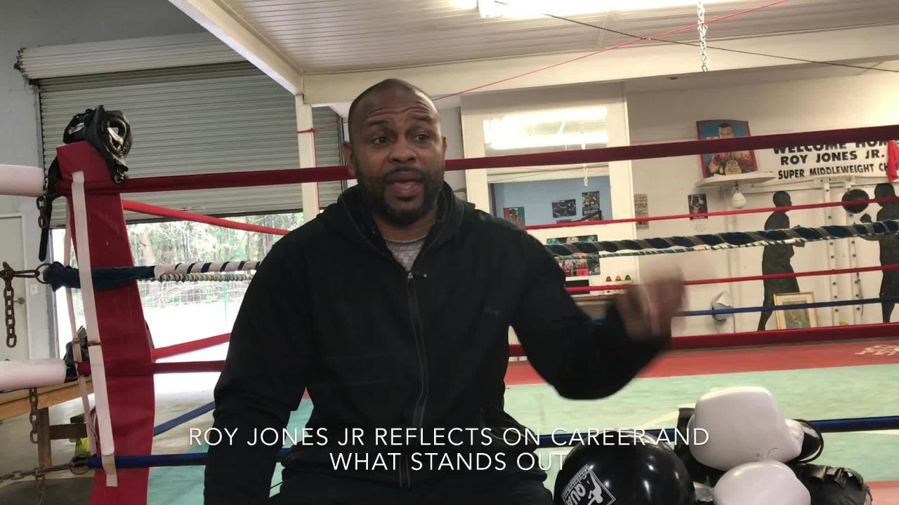 Roy Jones Jr. honored Pensacola in pro boxing superstar