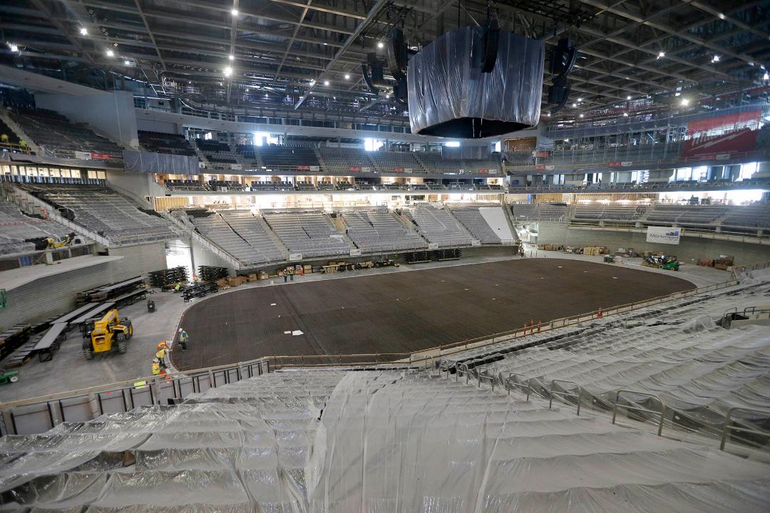 A sneak peek inside the Milwaukee Bucks arena