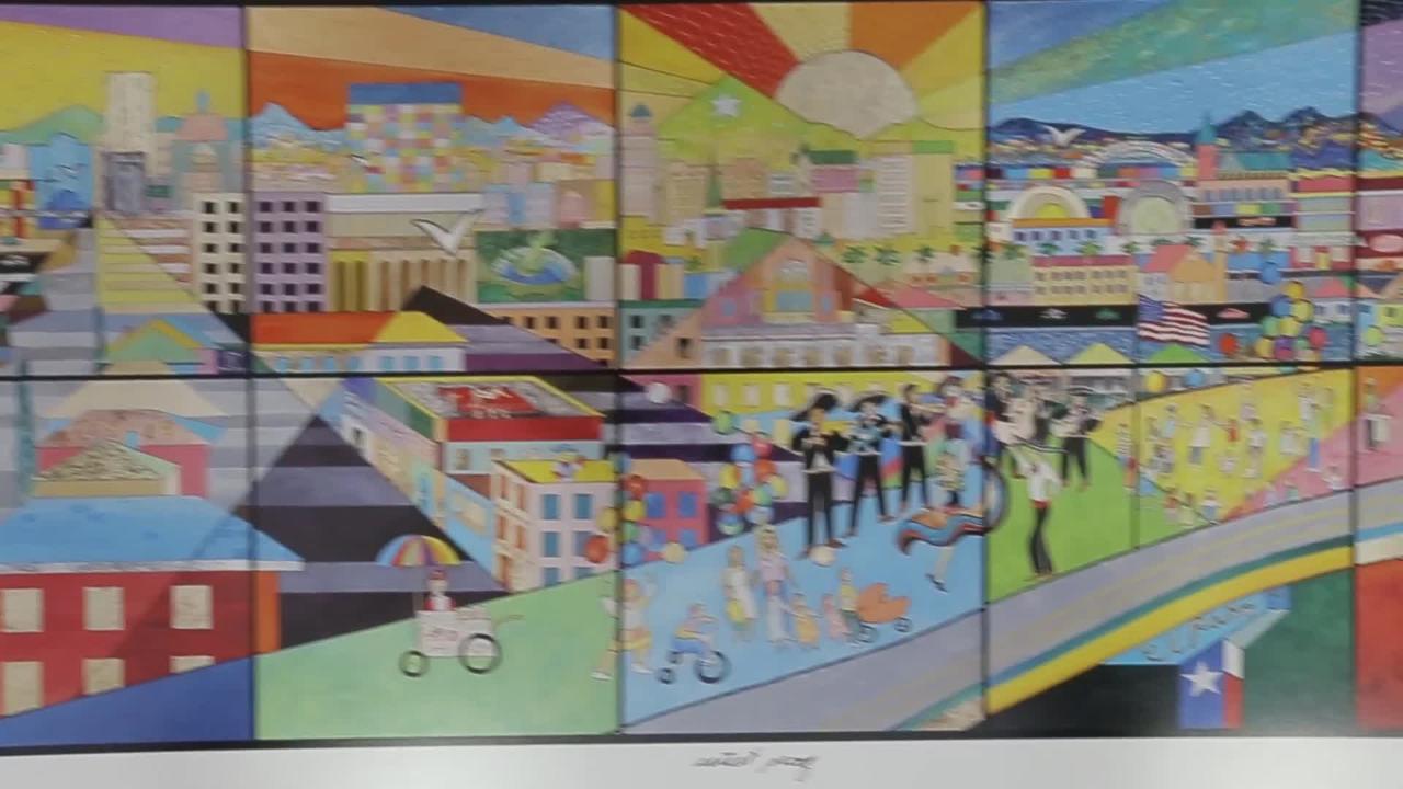 Hal Marcus unveils new mural