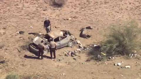 2 Bodies Found In Desert West Of Buckeye After Wreck