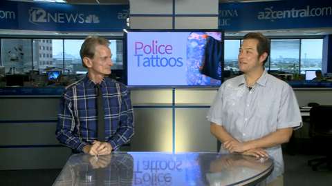 Chandler police chief draws a hard line against visible tattoos