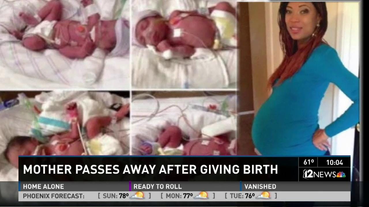 A Woman Died Hours After Giving Birth To Quadruplets At A Phoenix