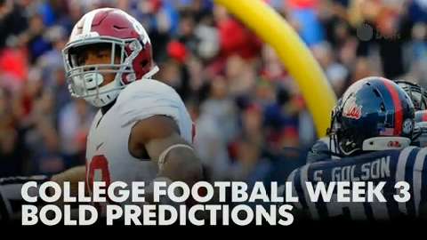 College Football Week 3 BOLD PREDICTIONS