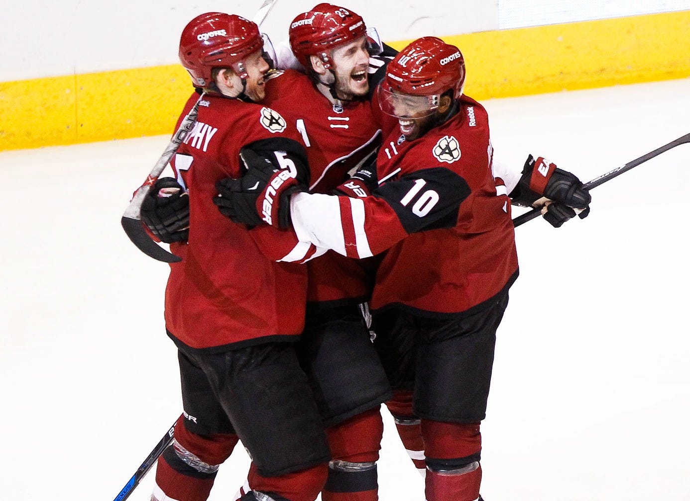 Coyotes round out home schedule with shutout over Capitals