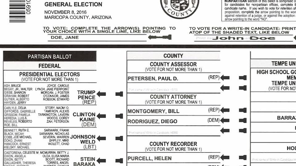 Arizona election officials Mail early ballots by Tuesday
