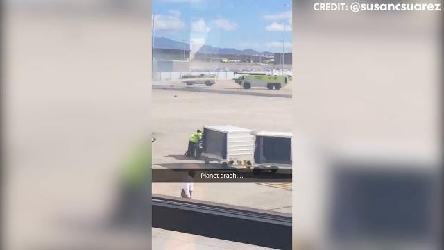 Plane crashes at airport in Tucson