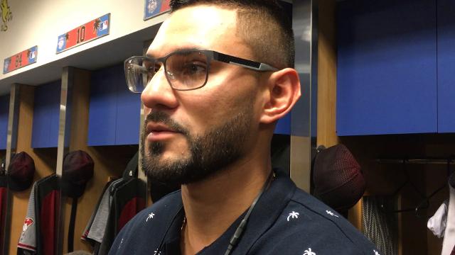 D-Backs' Rey Fuentes on Edinson Volquez's pitch mix in no-hitter