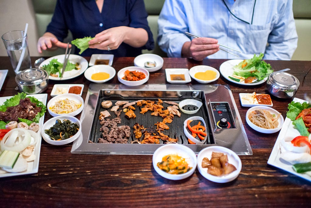 Tabletop korean clearance bbq