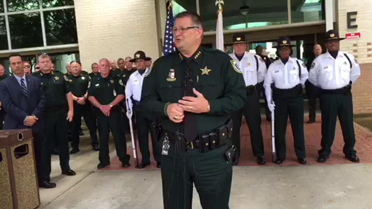 Wounded agent arrives home to Brevard