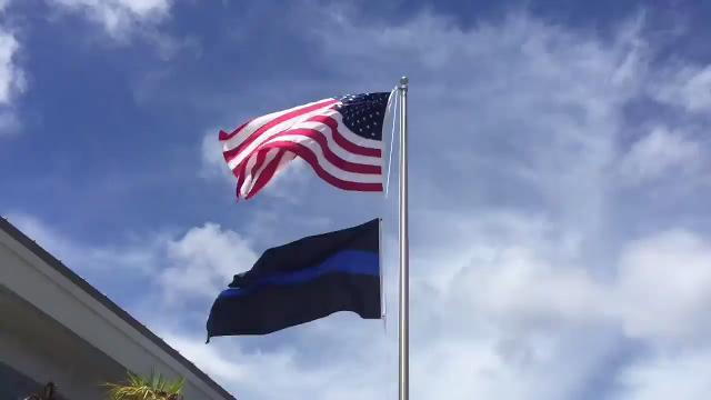 Why fly a 'thin blue line' flag?