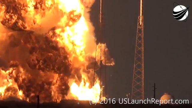 Spacex Explosion Destroys Facebook Satellite