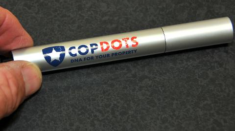 Cop Dots help police track stolen items