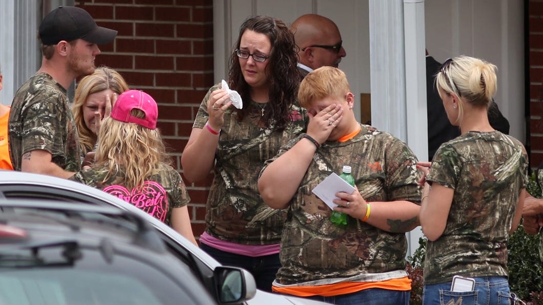 Roger Rhoden Friends, family mourn at Rhoden visitation