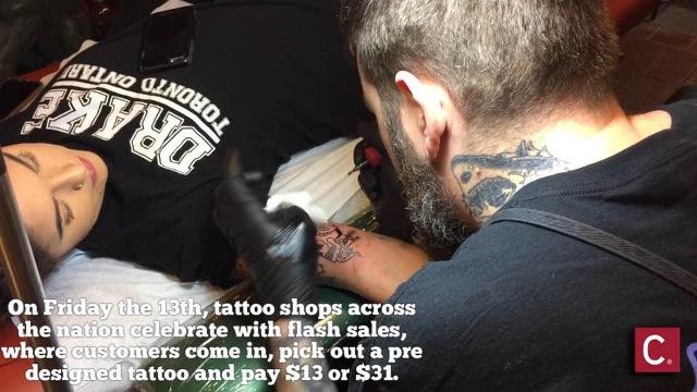 Friday the 13th tattoo deals in Cincinnati